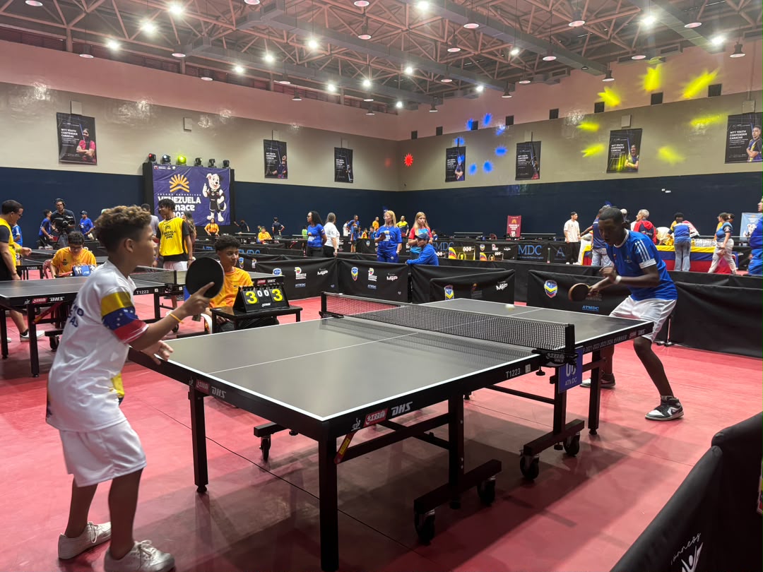 Los Campamentos Transitorios de la C.E.I. Leonardo Infante y la U.E.N Mariano Picón destacan en la Liga de Ping Pong “Venezuela Renace”